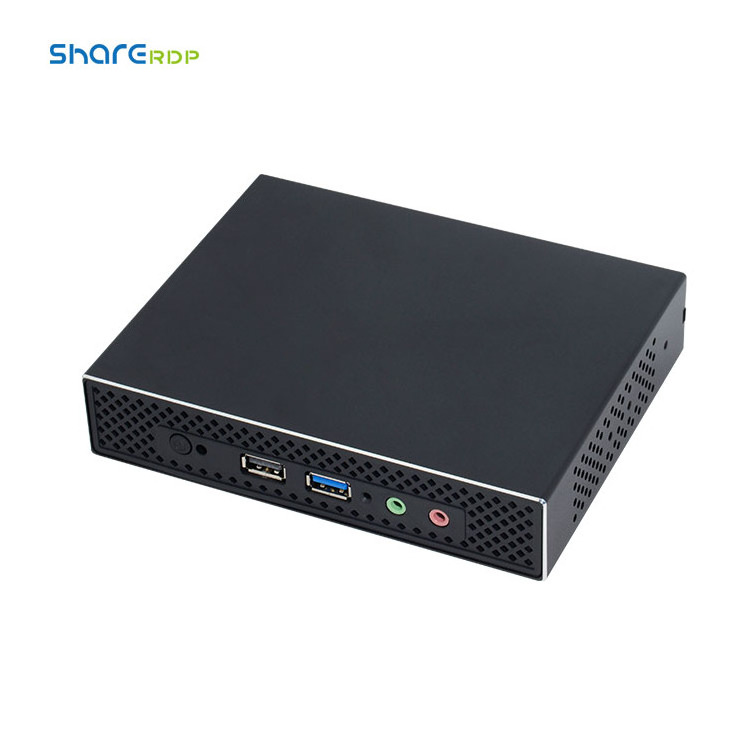 mini computer virtual desktop thin client dual display fanless window 10 intel celeron j1900 quad core 8g ram mini pc