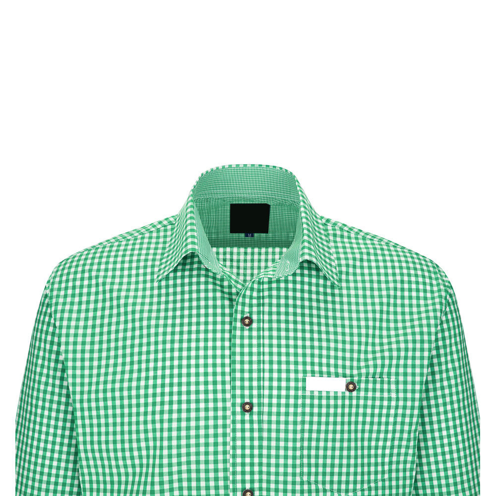 Custom Traditional Shirts Trachten Bavarian Festival Cotton Checked Oktoberfest Men Herren Shirt