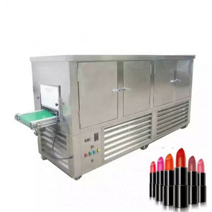 Cosmetic Factory 10-12 Holes Automatic Lipstick Manufacturing Production Line / Lipstick Filling Making Machine