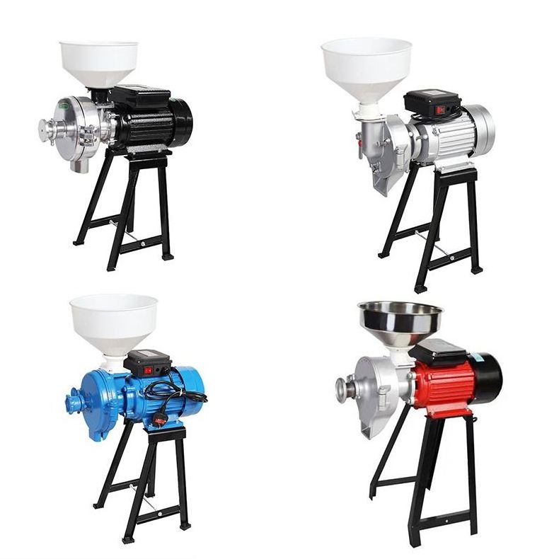 Household grain grinder manufacturer's price electric grain mill barley grinder malt crusher