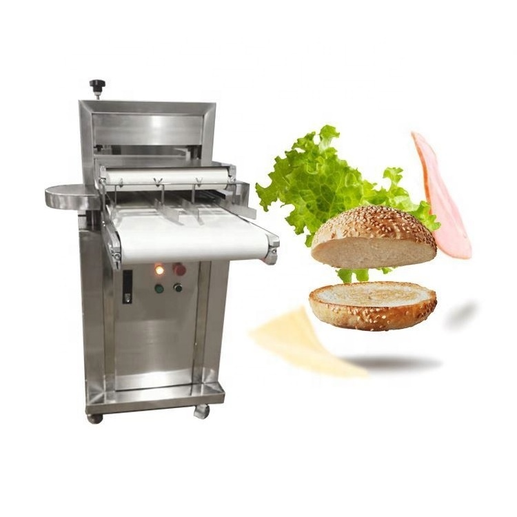 Electric bread cutter bun cutter hamburger bun slicer