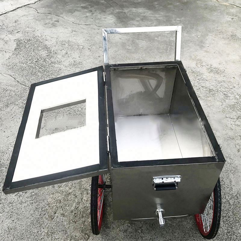 Factory Direct Price Ice Truck Mobile Italian Ice Cream Push Trailer Popsicle Carts Freezer Bicycle For Sale