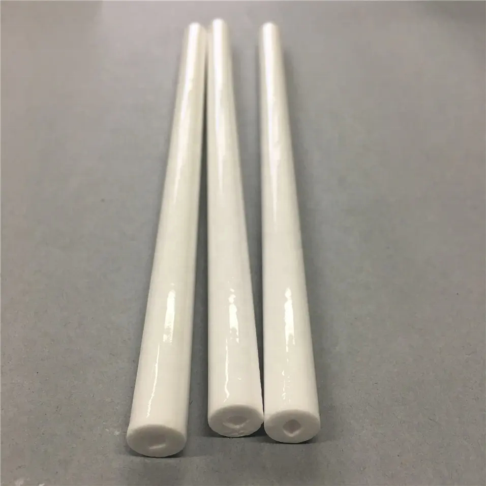 High temperature insulation Al2o3 alumina ceramic porcelain tube