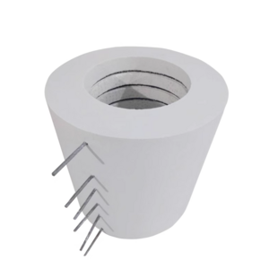 STA 1200C Alumina ceramic heater, furnace chamber,ceramic fiber Cylindrical heating module