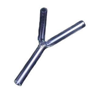 STA Best Selling glass pipe Y shaped glass tube