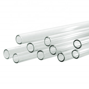 Borosilicate Glass Tube, O.D, 80mm, THK, 2.8mm / 5mm, L, 100mm / 200mm / 250mm / 300mm High Temperature Resistant Glass Tube