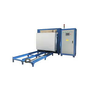 gas fired heat treatment Bogie hearth furnace