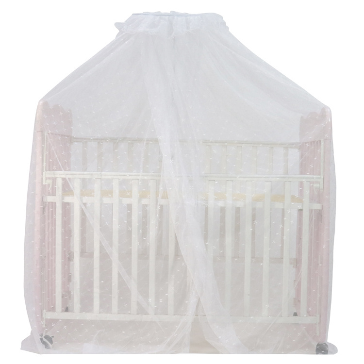 Hot Sale High Quality Insect Netting Standard Size Canopy Mosquito Net For Baby Crib