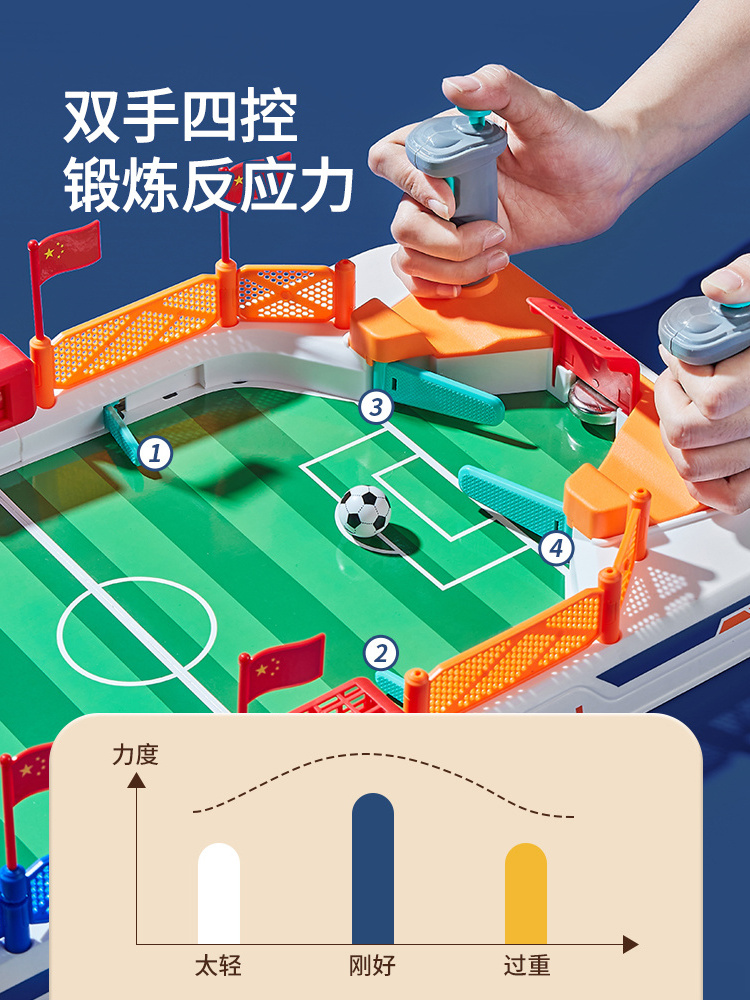 New arrival Table Football Game Plastic Pk Kids Table Soccer Board Hand Finger Table Football Game