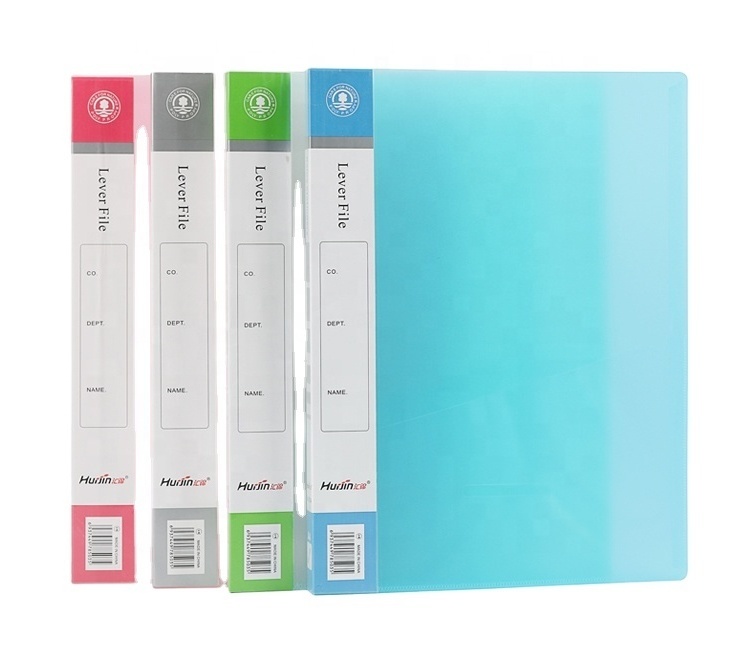 Factory Price  PP Transparent Spring File A4 Clip File Folder Spring Cilp Binder Folders