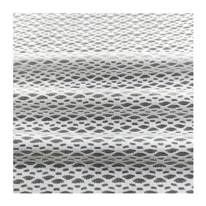 Miti Element Small MOQ High Elastic 152CM 120gsm 89% Polyester 11% Spandex Jacquard Spider Weft Knitted Mesh for Sliding Suit