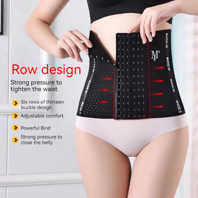 Sweat Sports waist shaper Belly Wrap Around Waist Trainer corset Tummy Controller Belly Band Waist Trainer shaping girdles