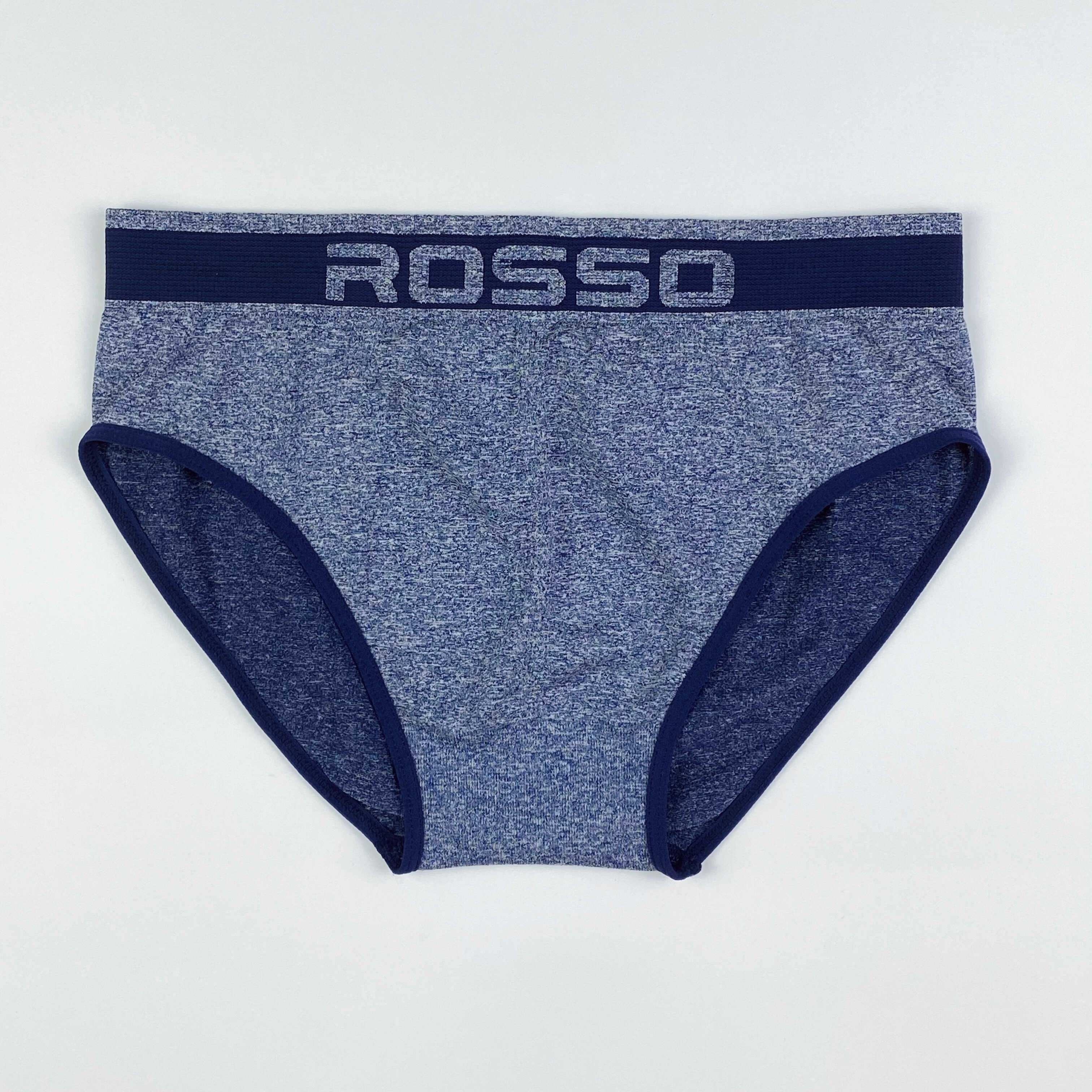 S011 OEM custom waist band melange color boxer briefs seamless briefs for men's underwear