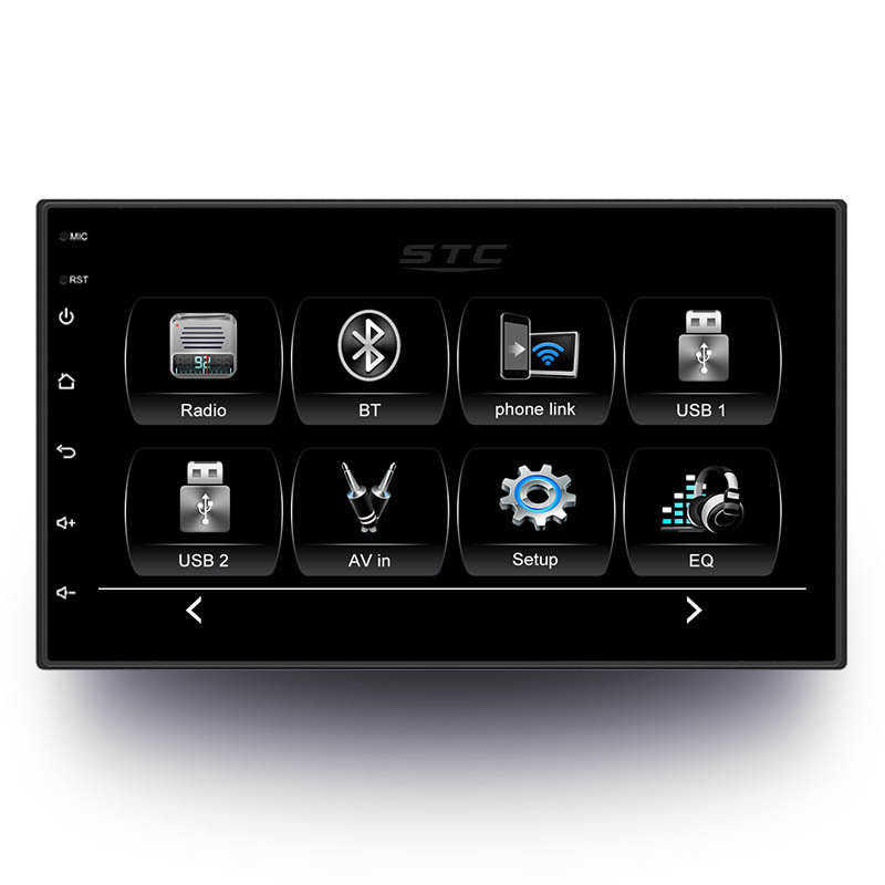 Double Din 7 inch reproducer de DVD touch screen car mp5 reproducer multimedia android radio with Gps+Ipod+BT+Radio+AUX