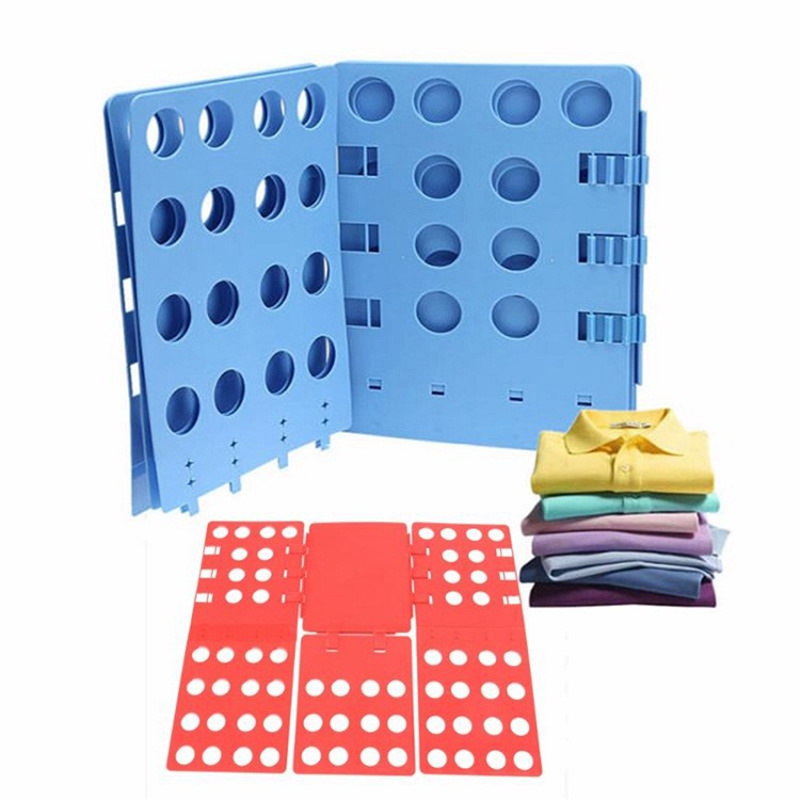 Adult Kids Magic Clothes Folder T Shirts Jumpers Organizer Fold Save Time Quick Clothes Folding Board Clothes Holder Tool