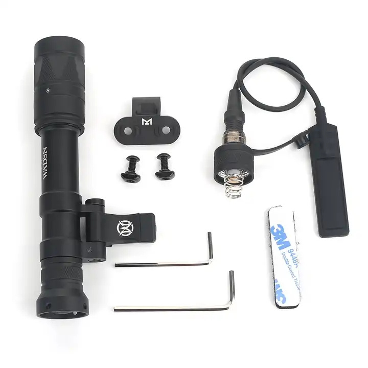 High Output 420lm Light M640b Tactical Flashlight With Remote Tail Switches