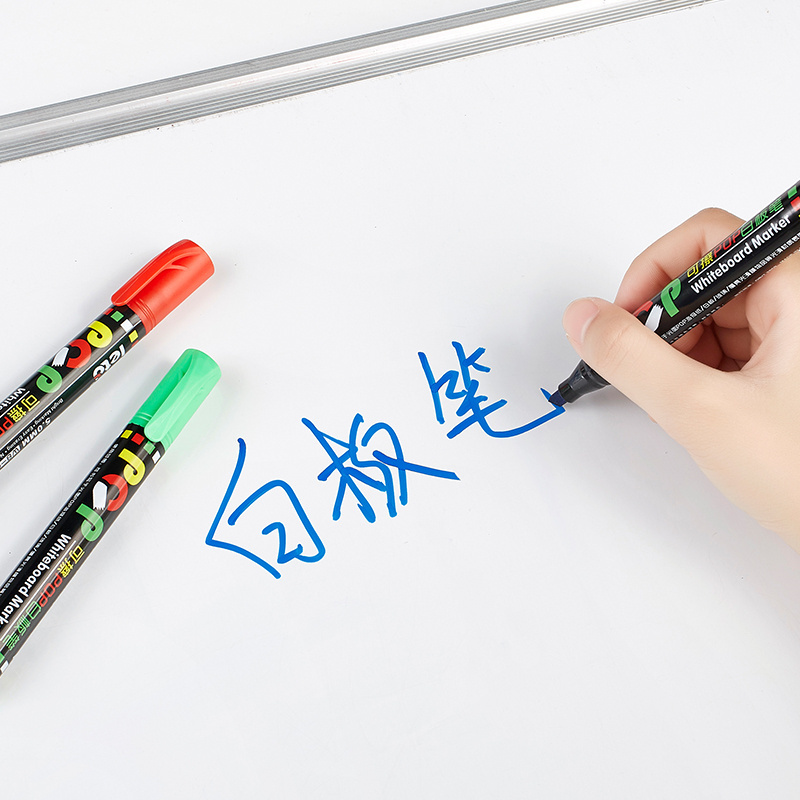 OEM Floating Painting Marker Pens Set 12 Color Whiteboard Pen Set Dry Erasable POP Whiteboard Marker