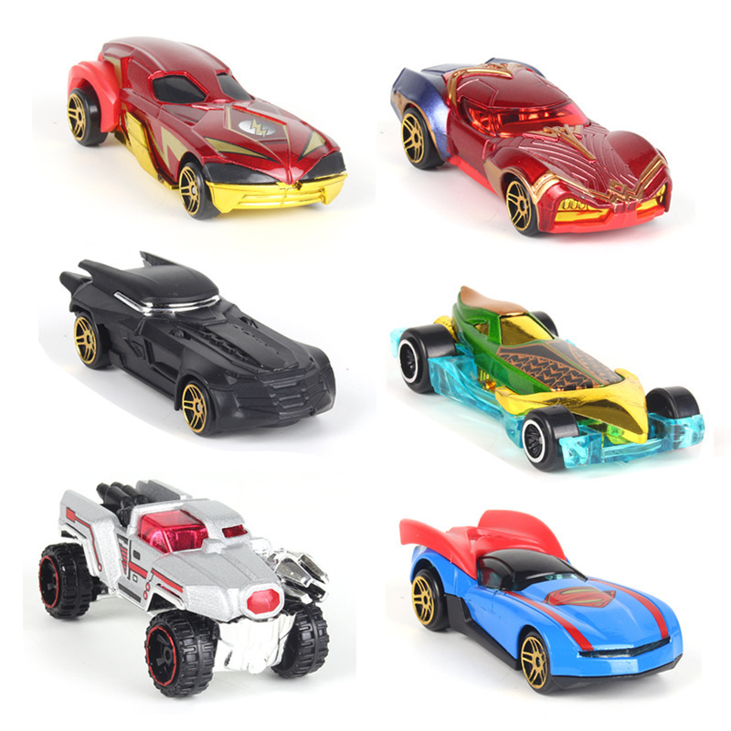 6-Pack Hot Sale Wheel Mini Diecast Car Toys 1/64 Hot Car Wheel For Toys Accessory Promotional Vehicle Gift Toy