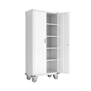 Garage Cabinet Large  Metal Storage Cabinet Garage Locker with Adjustable Shelves  Locking Doors for Office, Pantry, Home