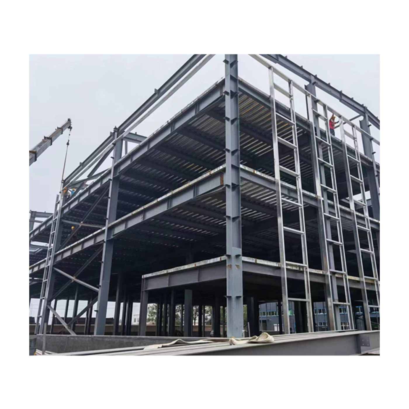 Prefabricated Steel Structures Buildings Space Framing Prefab Steel Shed Warehouse Construction