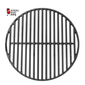 SEB Kamado/Steel Egg BBQ charcoal grill accessory  pizza oven tools half moon cast iron cooking grid and cooking plate