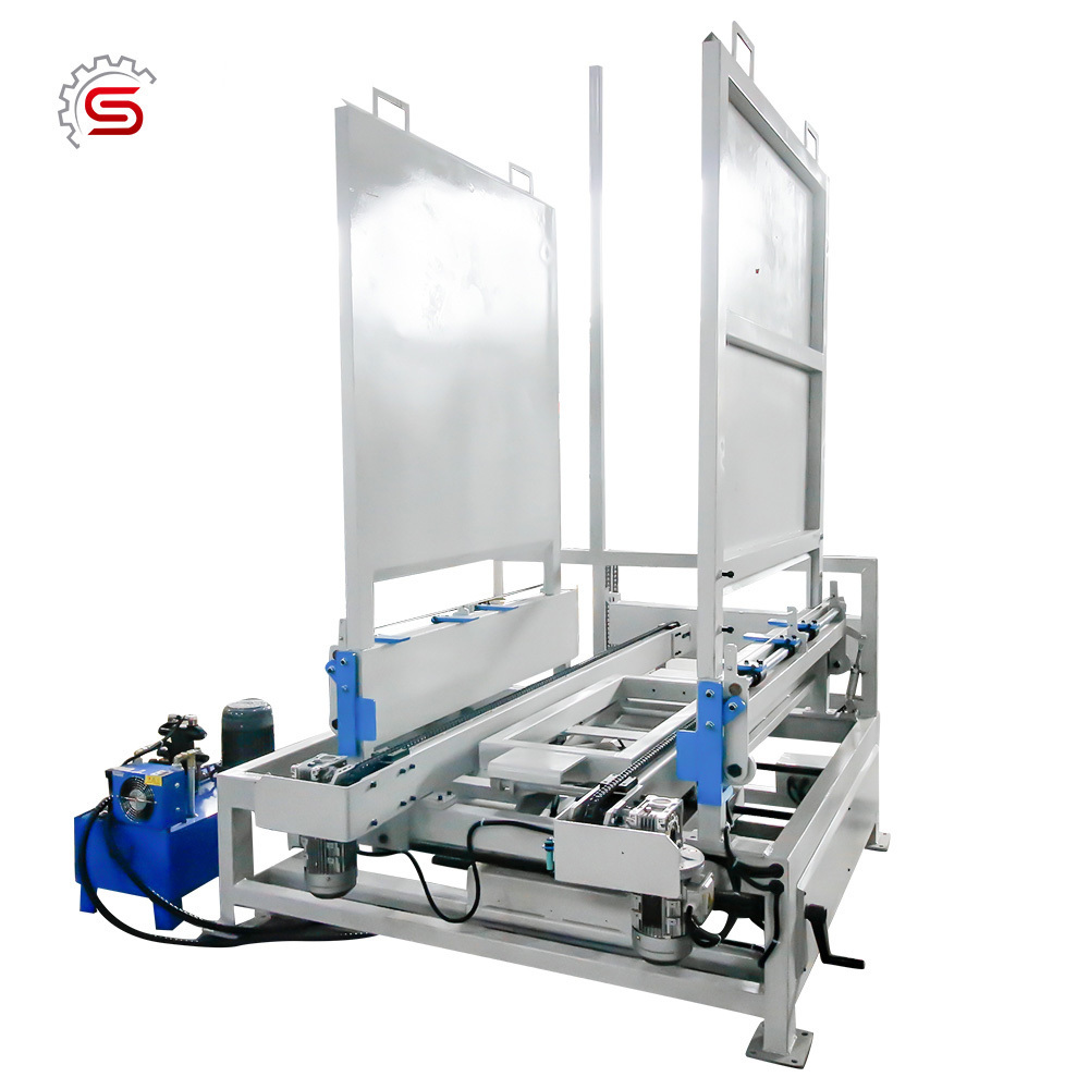 automatic wood pallet nailing machine/american  pallet production line/wood stringer pallet making machine