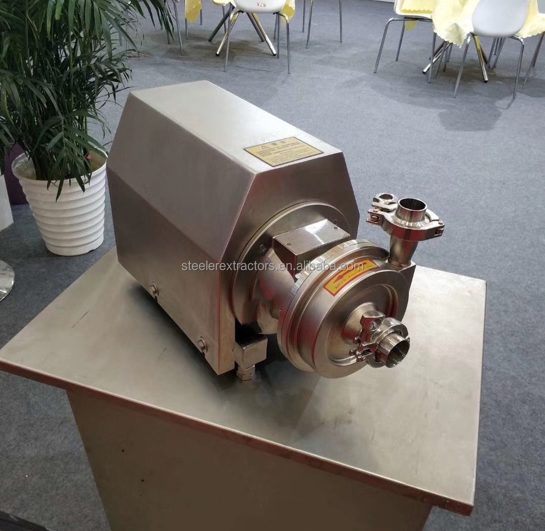 SS304 SS316L Sanitary drink beverage stainless steel drain close impeller centrifugal pumps