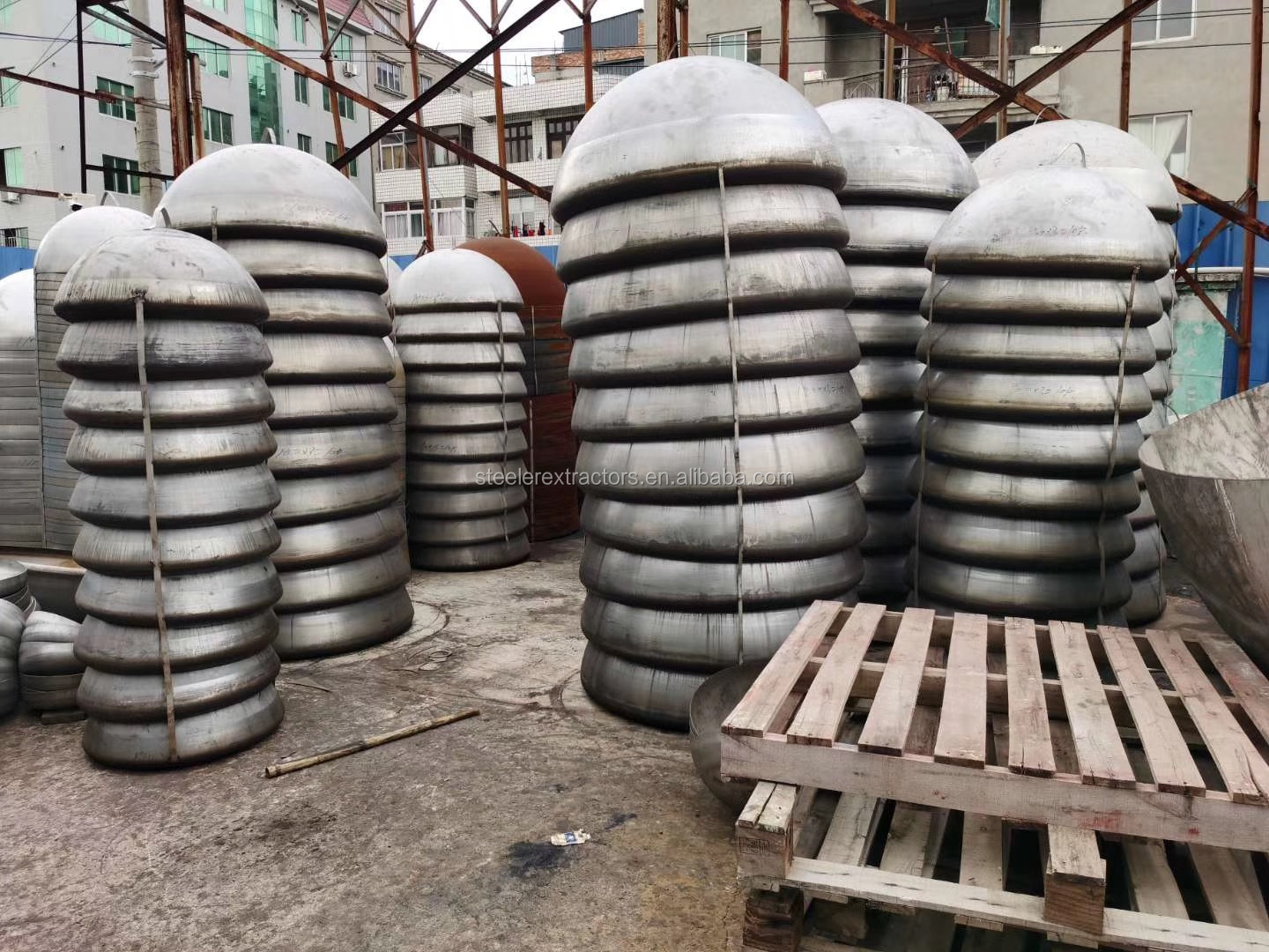 Stainless Steel ellipsoidal dished Elliptical Head with 2000mm Diameter tank lids for horizontal tank