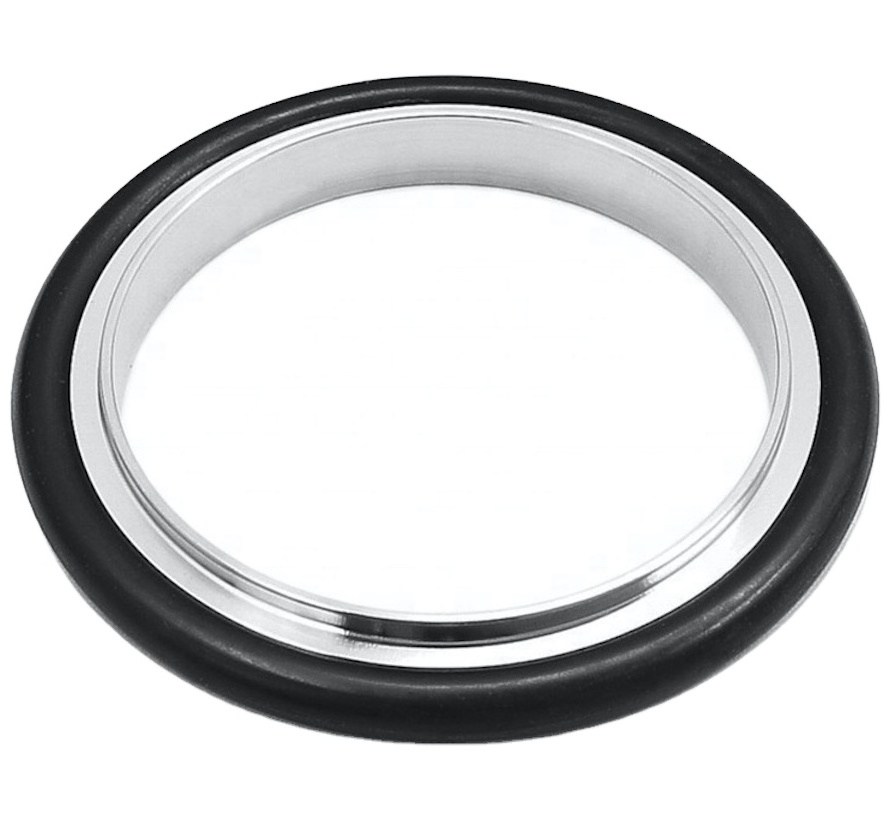 KF Vacuum Stainless Steel NW KF16 KF25 Center ring and o ring gasket