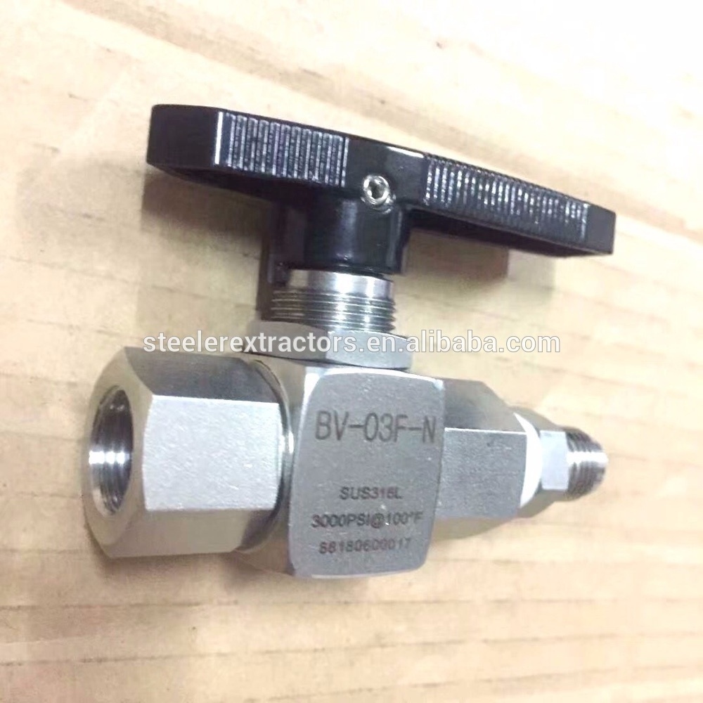 SS316L 3000 psi high pressure female NPT 3/8