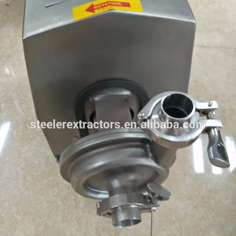 SS304 SS316L Sanitary drink beverage stainless steel drain close impeller centrifugal pumps