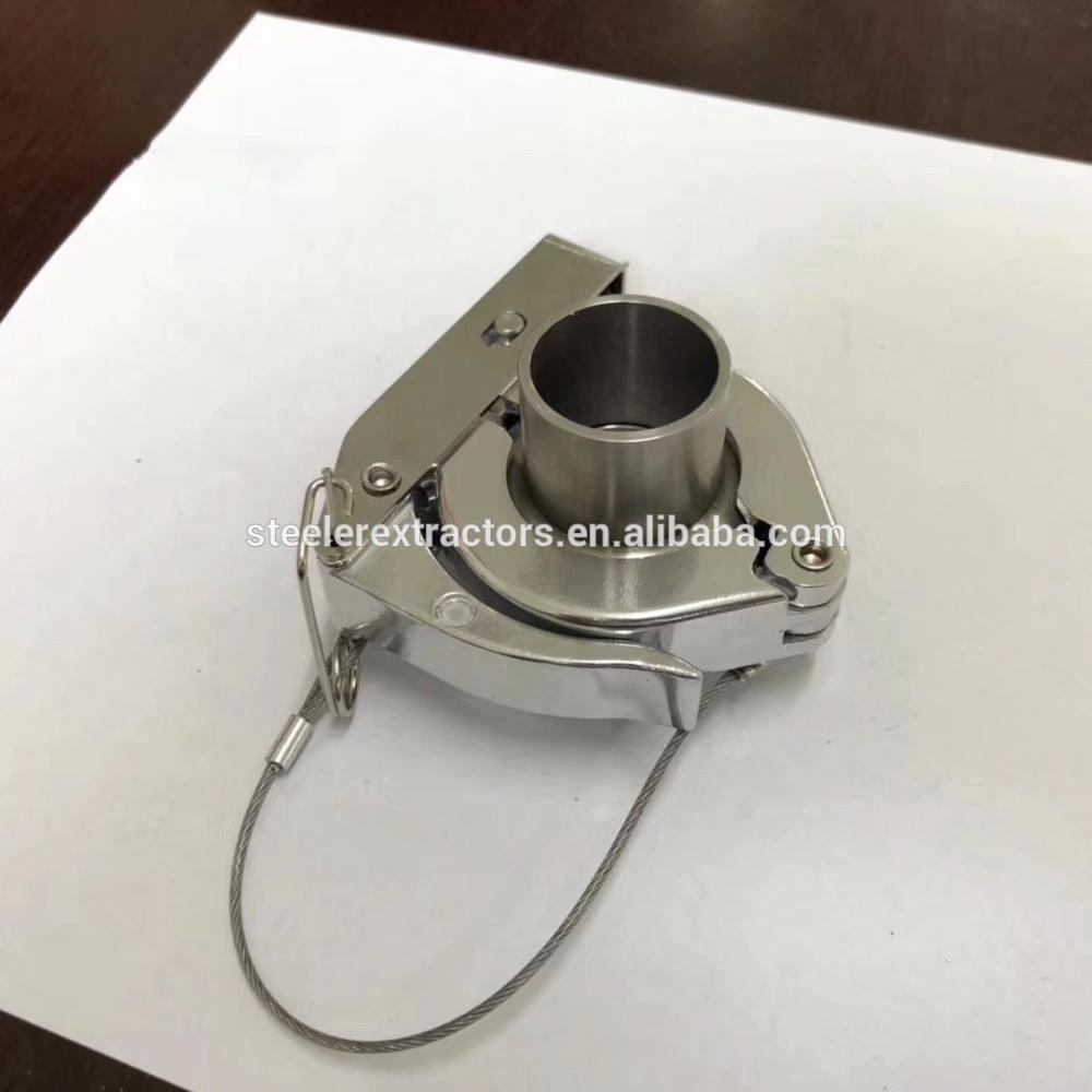 New Design KF Aluminum KF16 KF25 Vacuum Toggle Clamp with Cotter Pin Vacuum flange