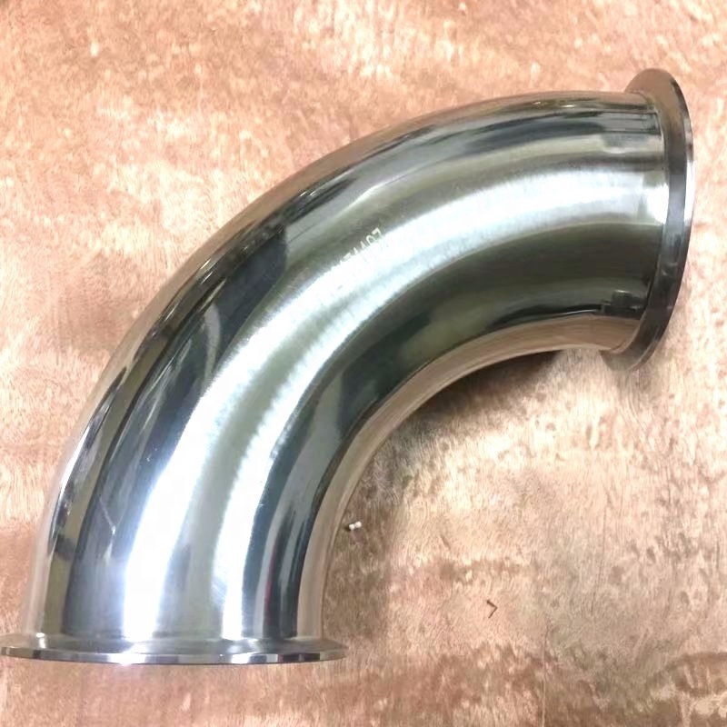 Ss304 Sanitary Stainless Steel 90 Deg welded Elbow Bend Tee Reducer