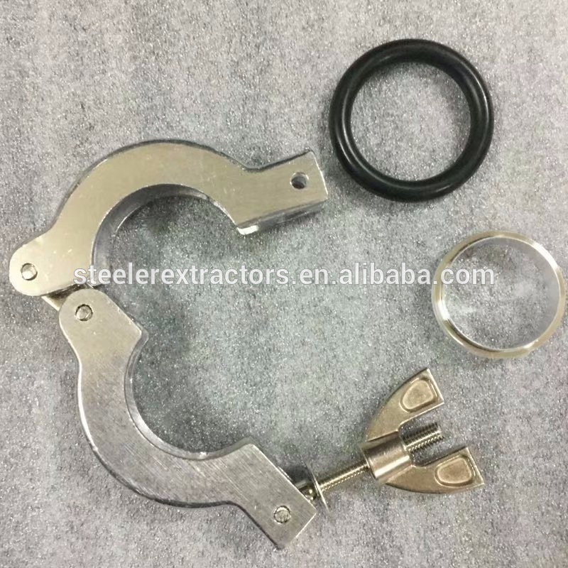 Hinge Clamp /KF vacuum clamp with wing nut /kf hinge clamp wing nut