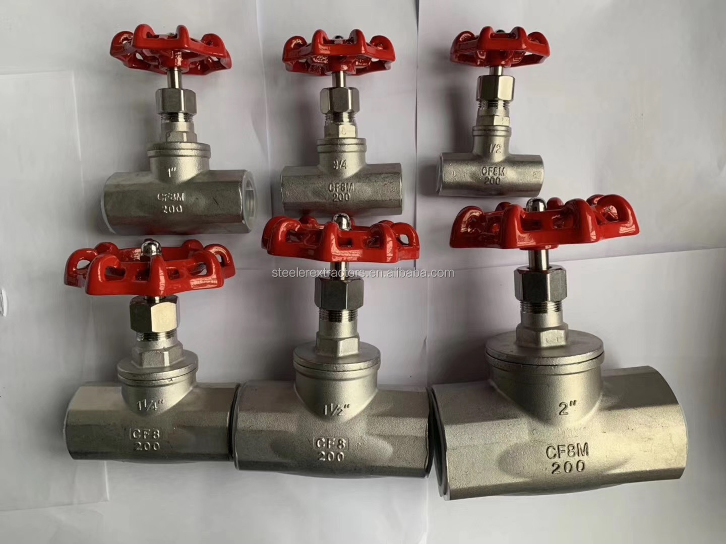 Top Quality Slide Gate Valve Factory Price Stainless Steel BSP NPT Screw Gate Valve