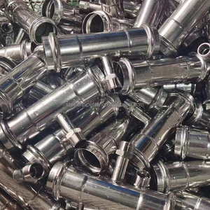 Standard Stainless Steel V Type Press Fittings thread TEE Fittings