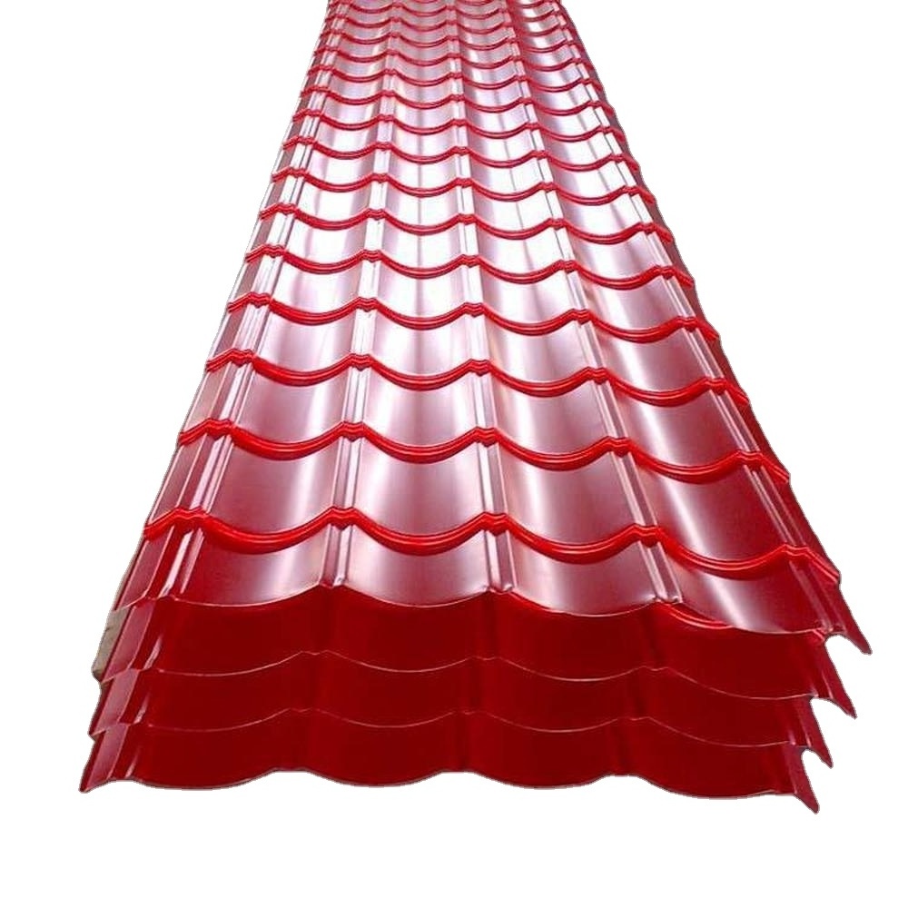 Finely Processed decorative corrugated carbon fiber pvc roof sheet 12 ft metal roofing panels iron color coated roofing sheet