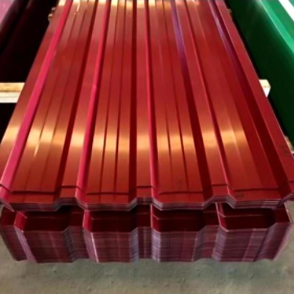 Finely Processed decorative corrugated carbon fiber pvc roof sheet 12 ft metal roofing panels iron color coated roofing sheet