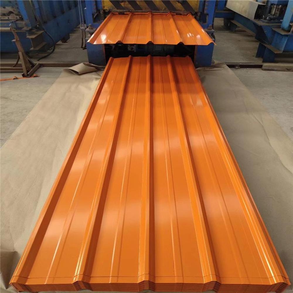 High strength decorative corrugated carbon fiber pvc roof sheet 12 ft metal roofing panels iron color coated roofing sheet