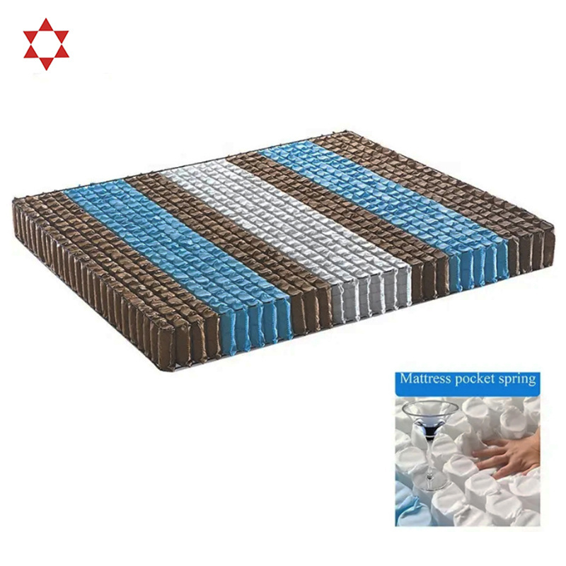 Pocket Coil Spring Unit Mattress Folding Mattress Double Pocket Coil Spring Unit