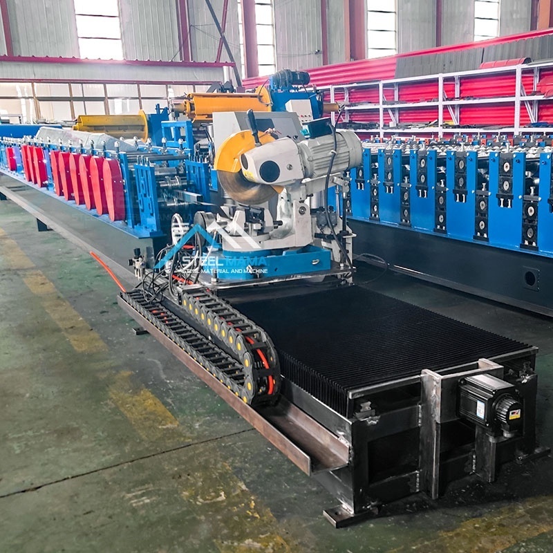 Thailand Popular High Speed Full Automatic Metal Square Tube Cold Roll Forming Machine