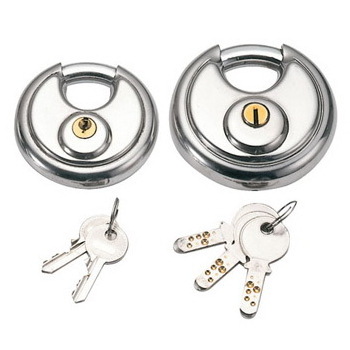 STAINLESS STEEL DISCUS PADLOCK