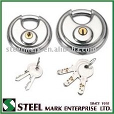 STAINLESS STEEL DISCUS PADLOCK