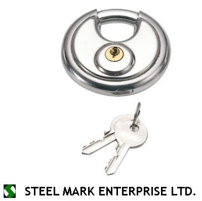 STAINLESS STEEL DISCUS PADLOCK