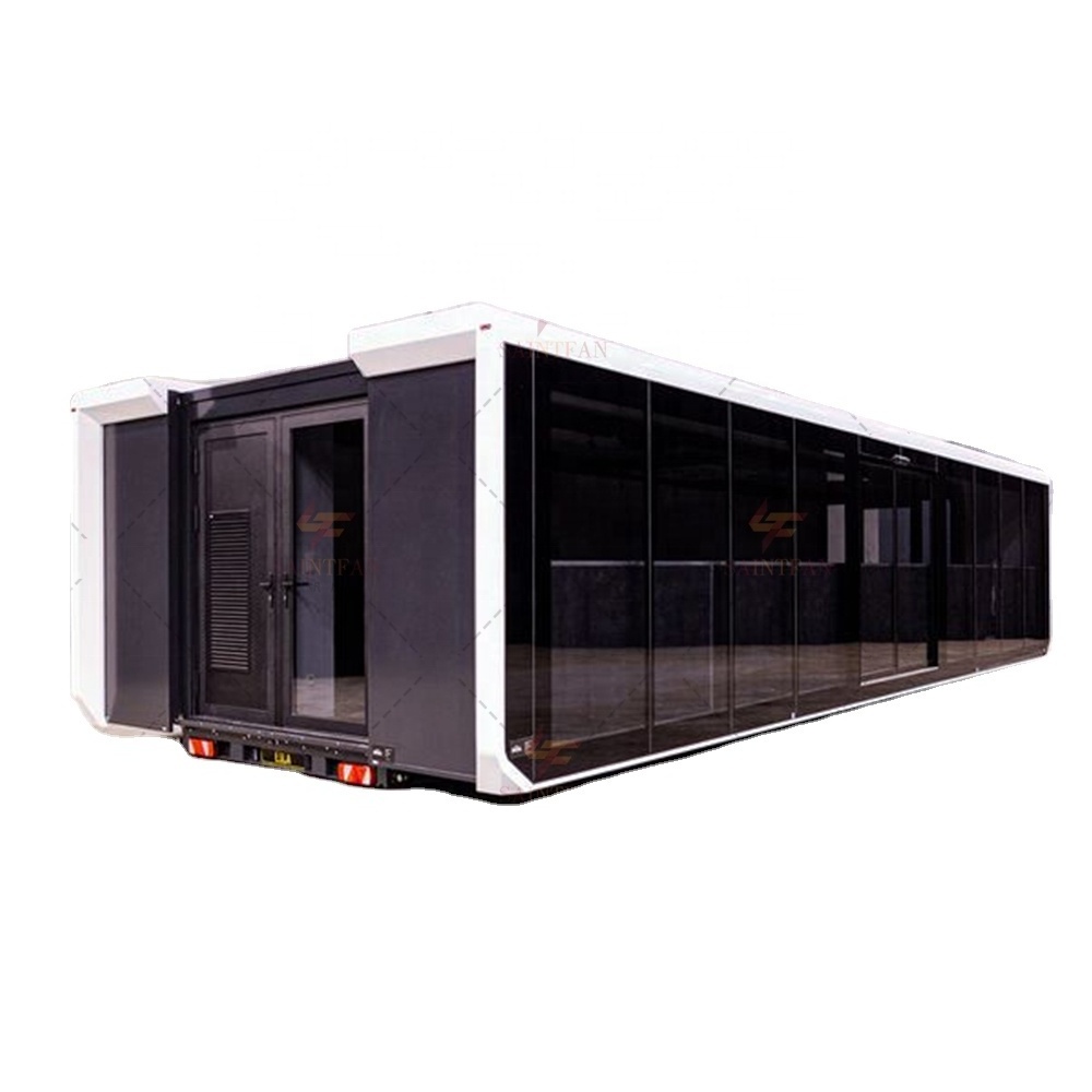 Container prefab restaurant Outdoor fast food mobile container coffee shop