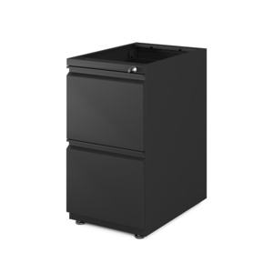 Commercial Metal 2 drawer Steel File Storage Pedestal Filing Cabinets Office Furniture