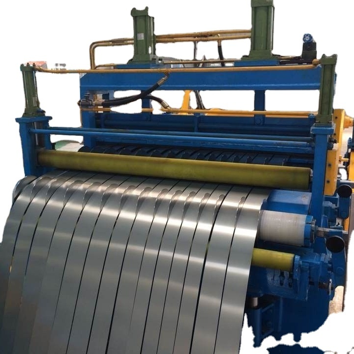 coil rewinder and slitting machine line coil slitting machine for hoop iron steel coil slitting machine