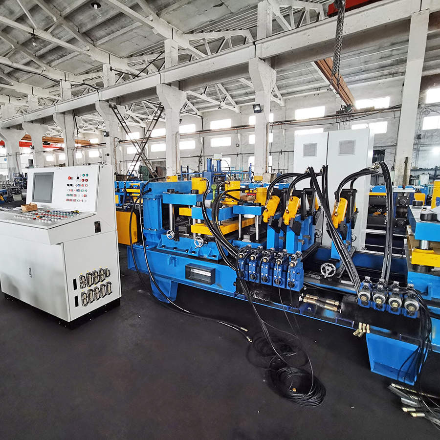 Auto c/z purlin roll forming machine cheaper c z purlin channel roll forming machine c z purlin roll forming machine