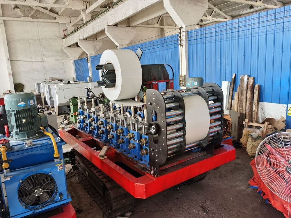 6 inch Half-round gutter roll forming machine6 Inch Gutter Machine For Sale half round gutter machine