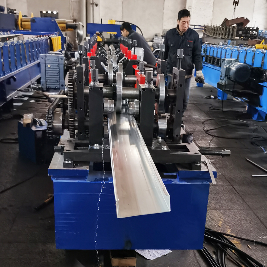 Auto c/z purlin roll forming machine cheaper c z purlin channel roll forming machine c z purlin roll forming machine